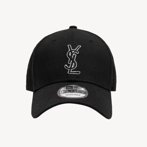 YSL NEW ERA CASSANDRE CAP IN CANVAS